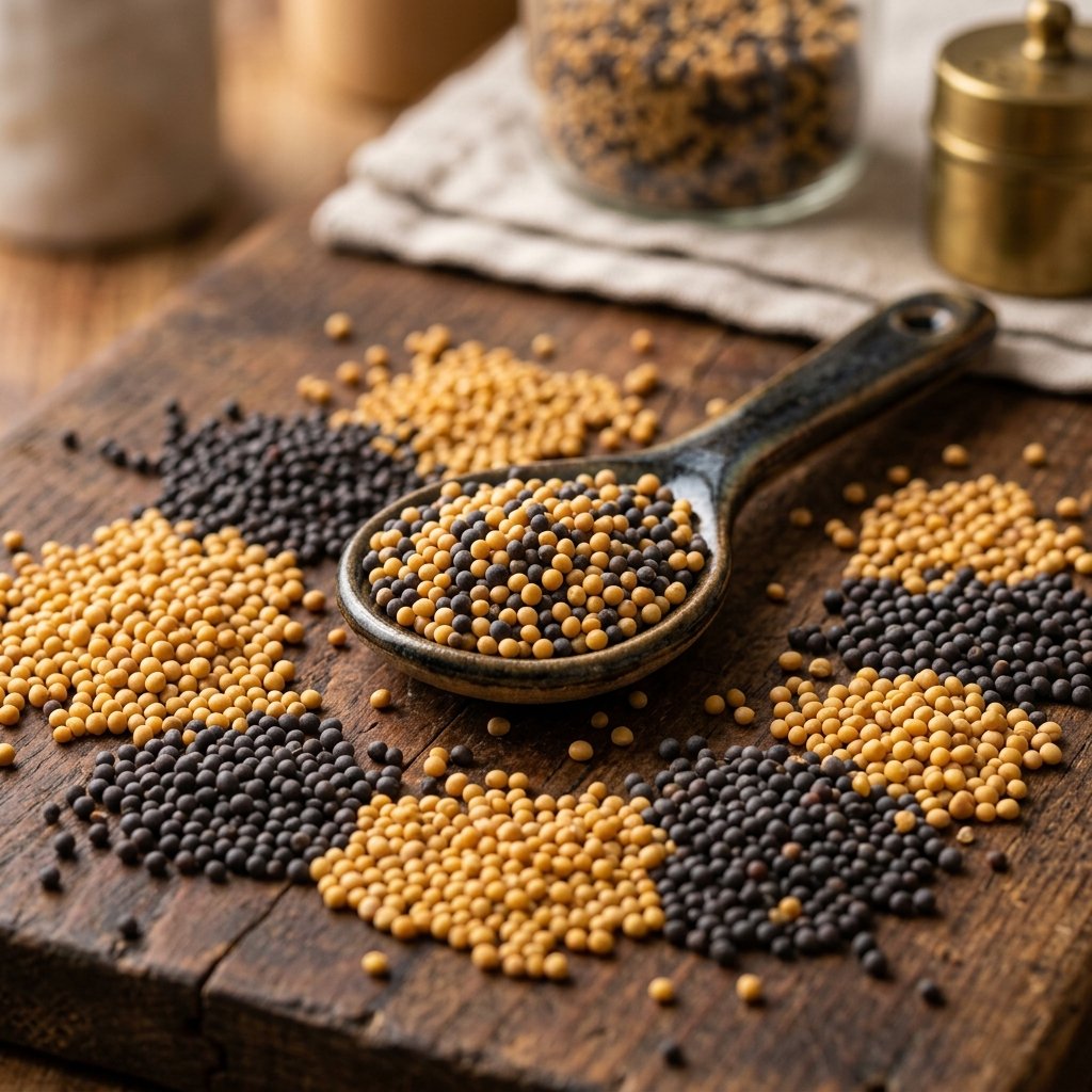 Mustard seeds