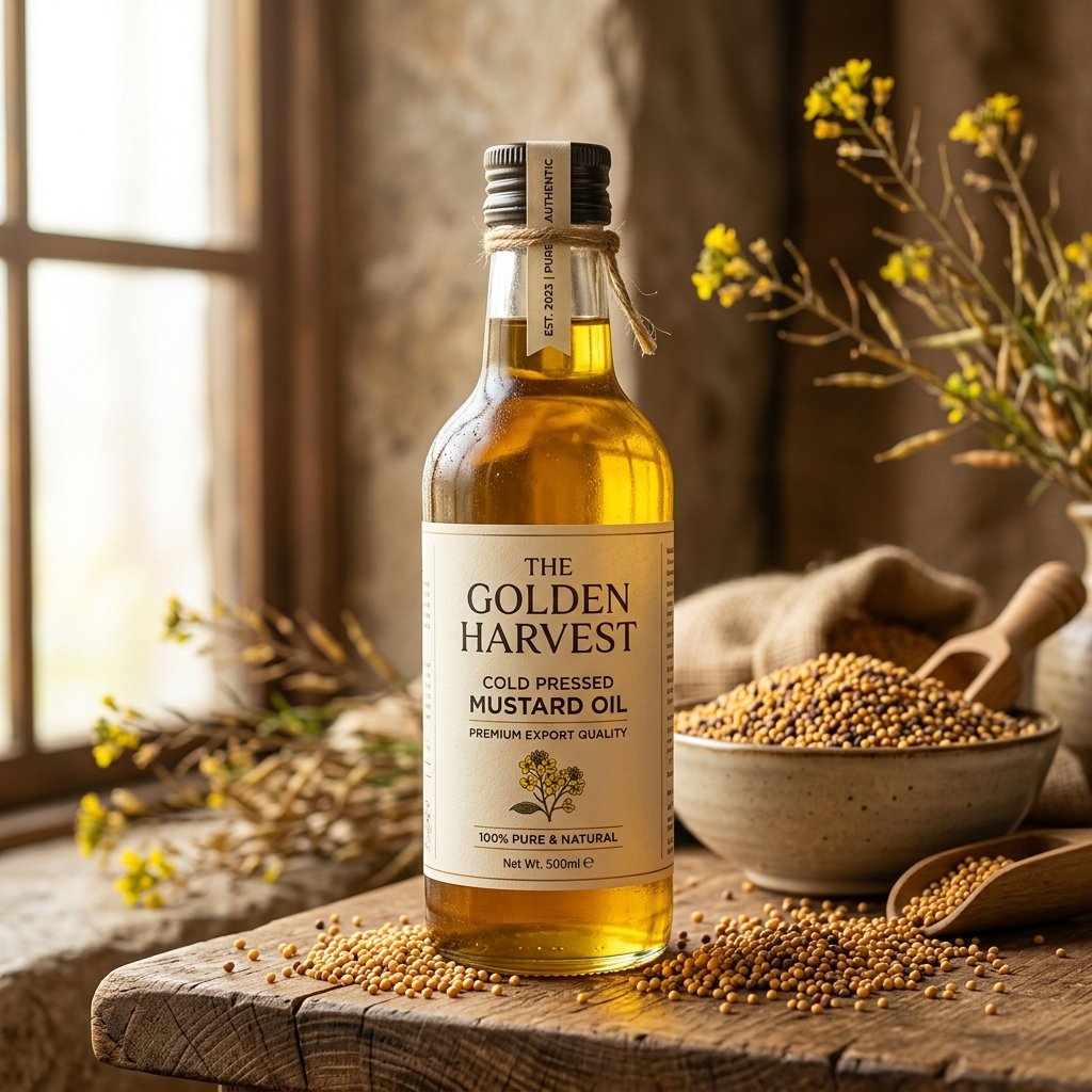 Cold Pressed Mustard Oil