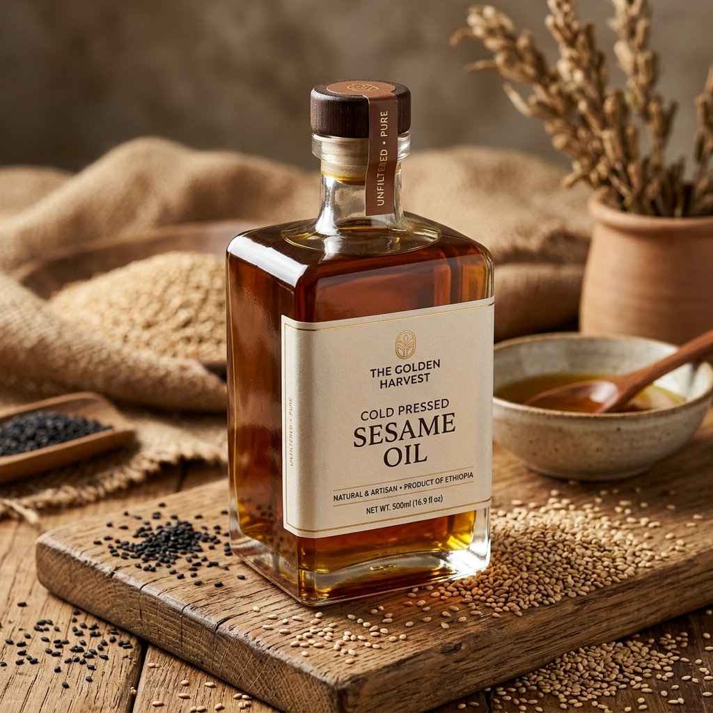 Cold Pressed Sesame Oil