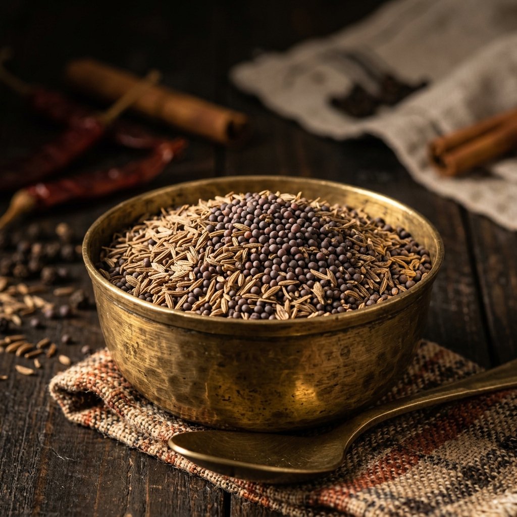 Cumin & Mustard Seeds