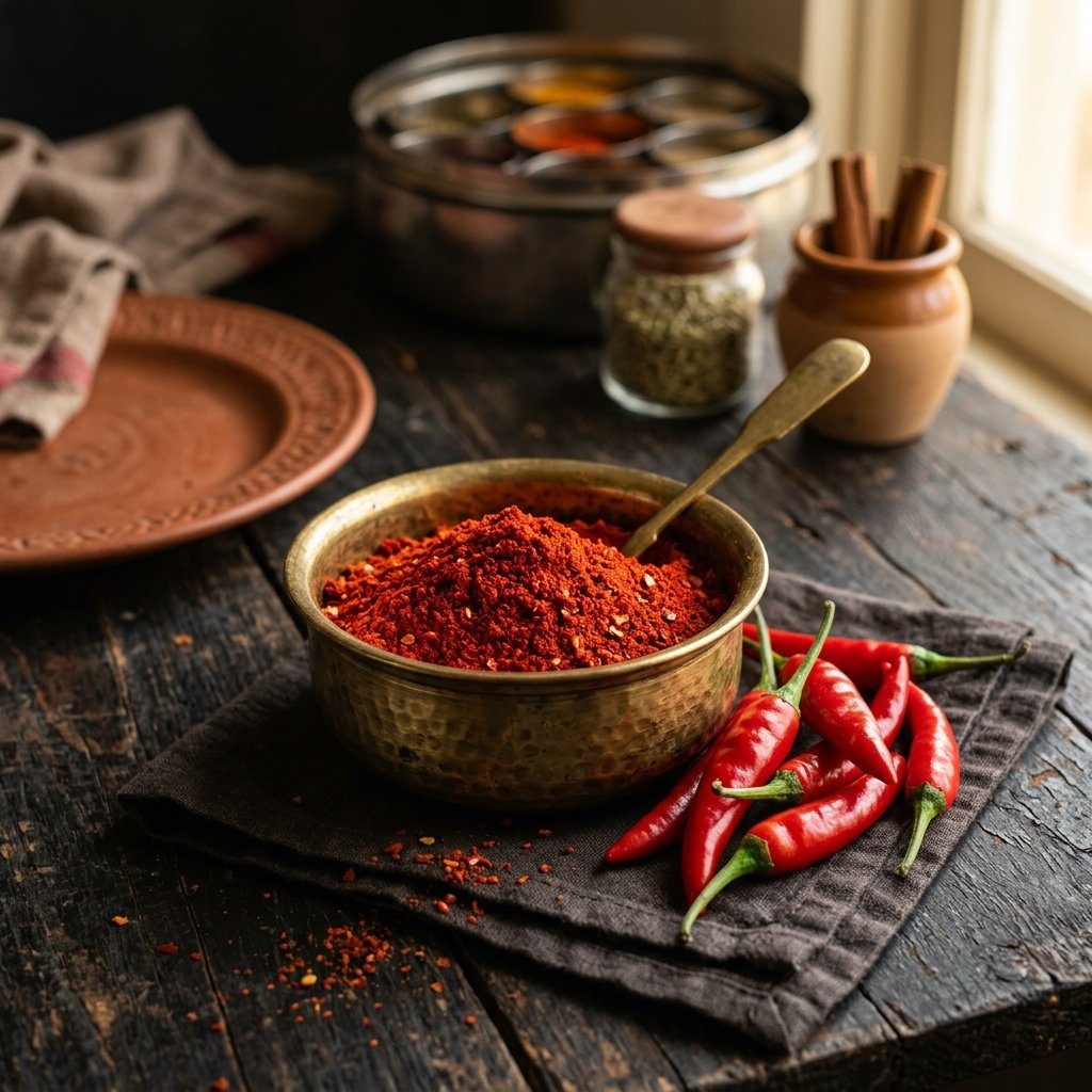 Fiery Red Chili Peppers